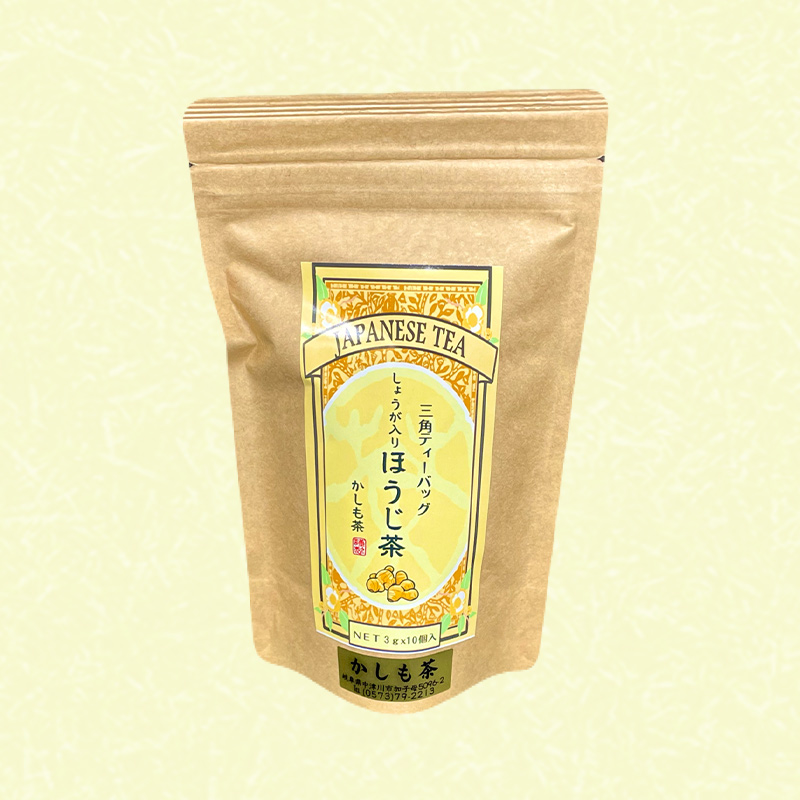 しょうが入りほうじ茶