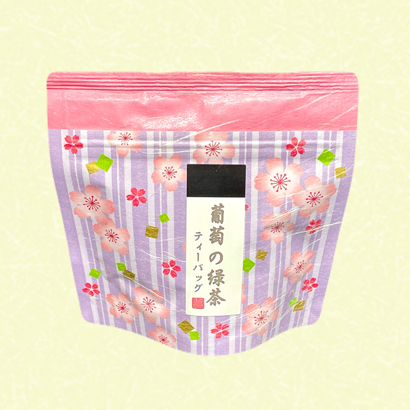 ぶどうの緑茶