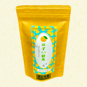ティーバッグ ゆず入り緑茶