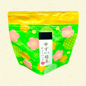 和袋 ゆず入り緑茶